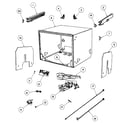 Fisher & Paykel DD24SCTX6V2-88562A cabinet diagram