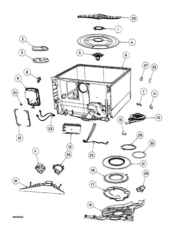 Tub assy