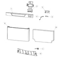 Fisher & Paykel DD24SCX6V2-88565A front panel diagram