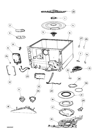 Tub assy