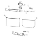 Fisher & Paykel DD24SCW6V2-88564A front panel diagram
