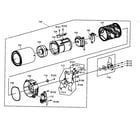 Panasonic DMC-FZ40PK lens asy diagram