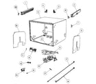 Fisher & Paykel DD24SCTW6V2-88613-A cabinet diagram