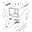 Fisher & Paykel DD24SCTW6V2-88613-A cabinet diagram