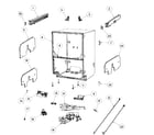 Fisher & Paykel DD24DTI6V2-88557-A cabinet diagram