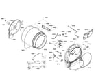 Bosch WTVC553CUC/09 drum diagram
