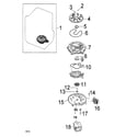 Samsung DMT300RFB/XAA pump assy diagram