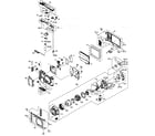 Panasonic DMC-ZR3PK cabinet parts diagram