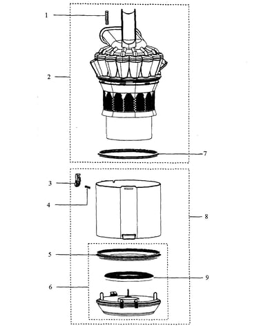 Cyclone assy