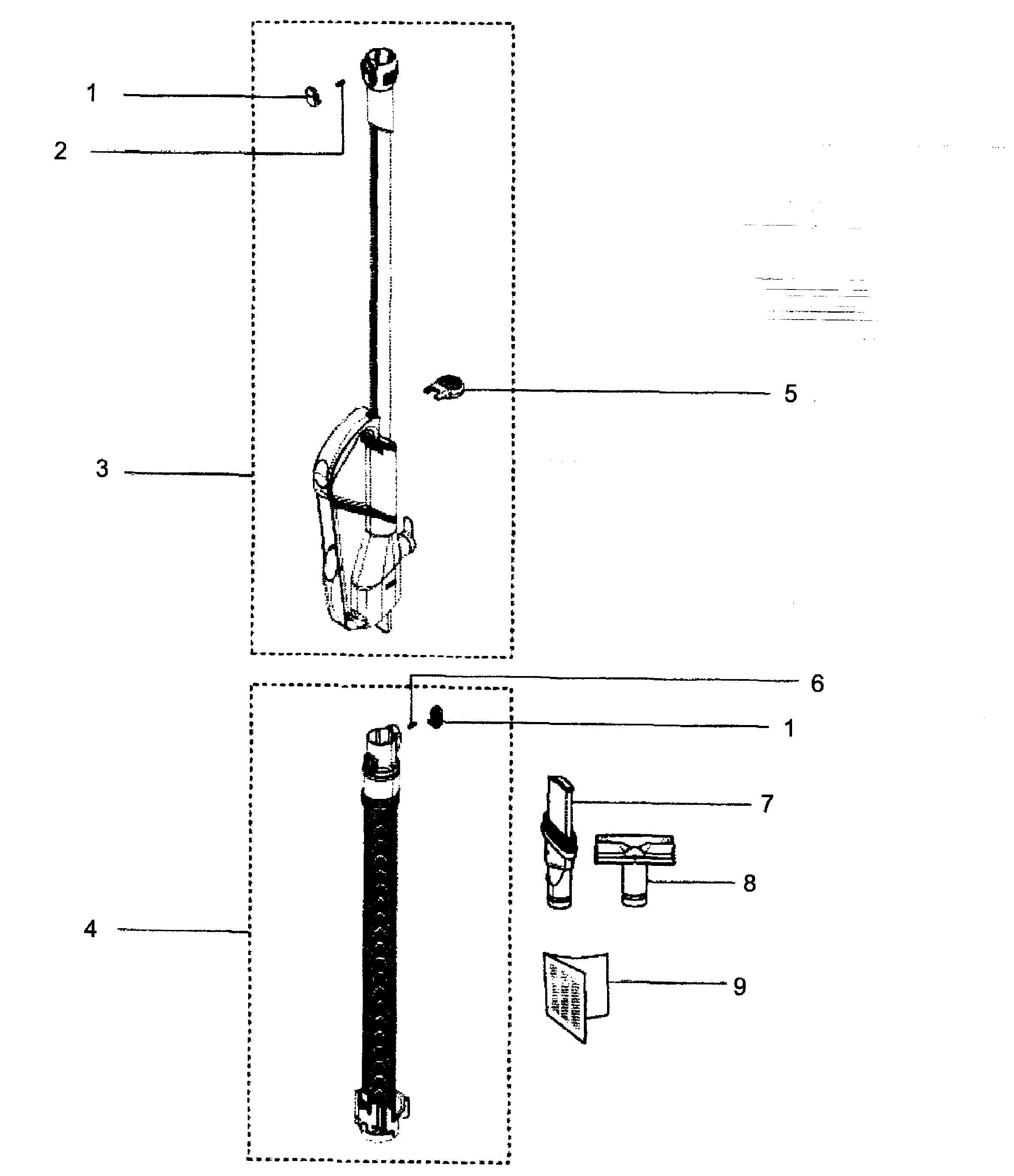 Wand assy
