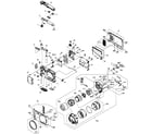 Panasonic DMC-ZS5PK cabinet parts diagram