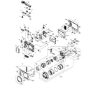 Panasonic DMC-ZS7PR cabinet parts diagram