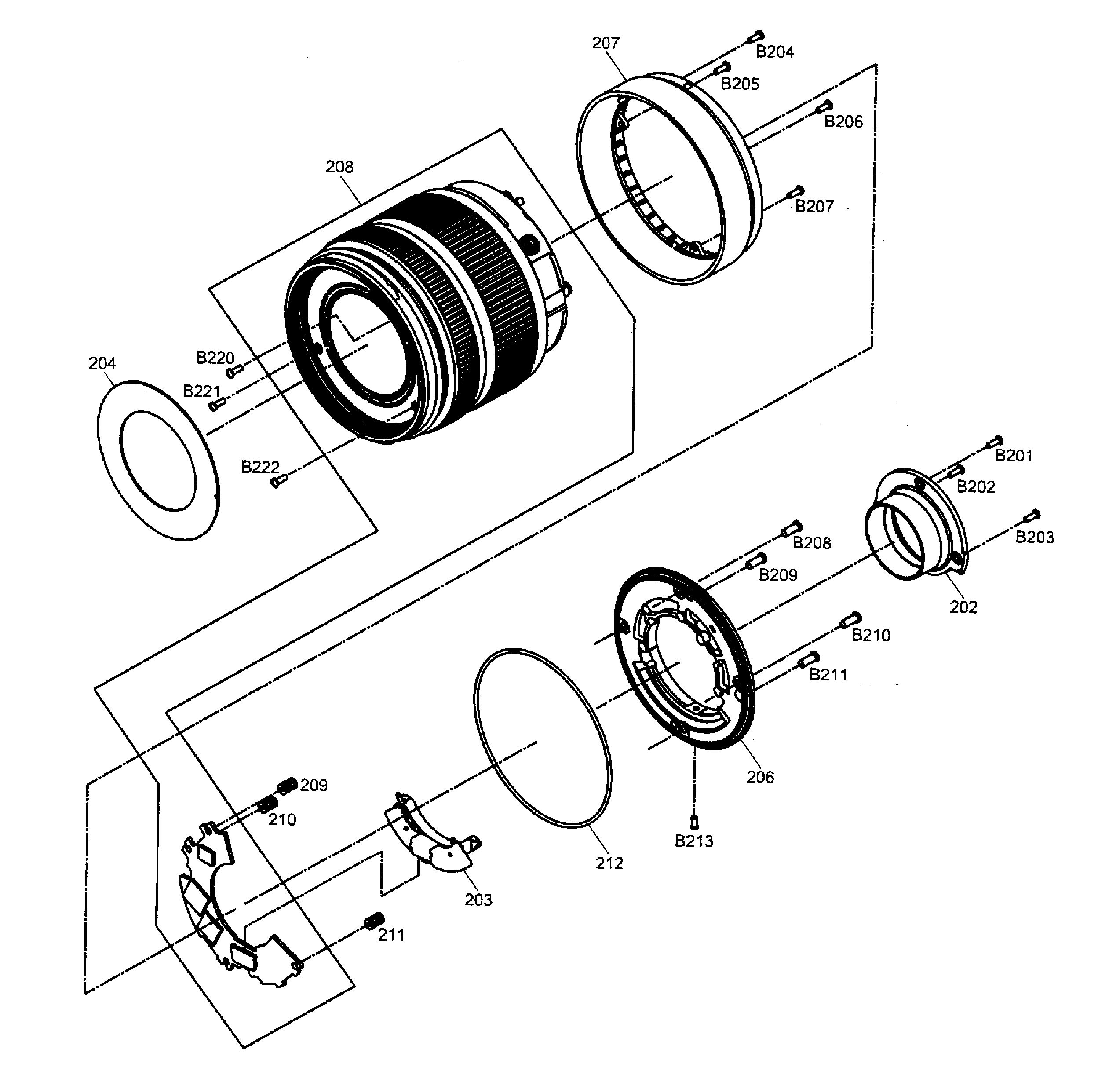 Lens assy