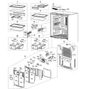 Samsung RF197ACPN/XAA-00 refrigerator diagram