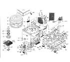 Technics SL-1200MK2PK cabinet diagram