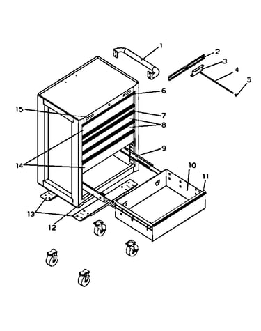 Tool frame mobile