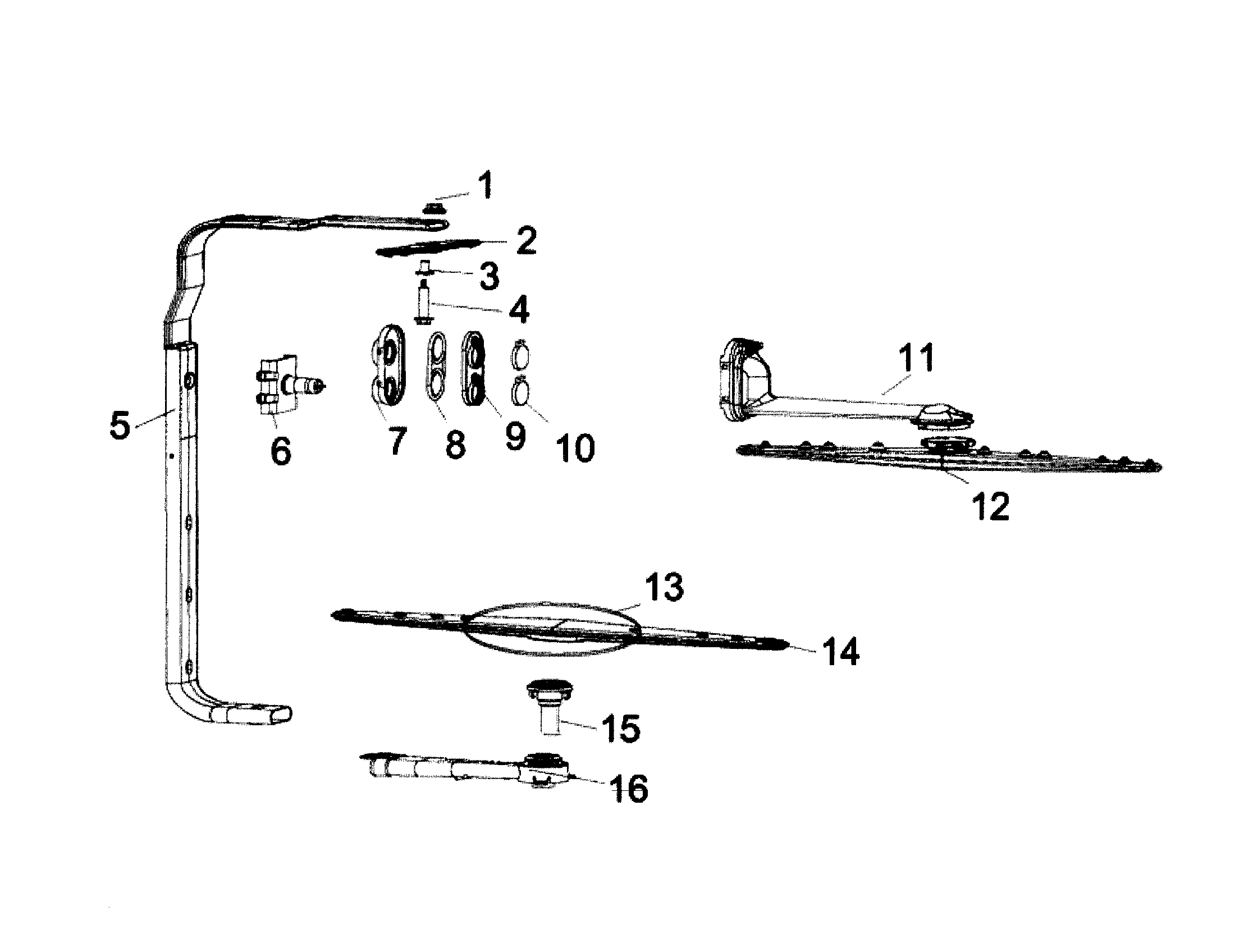 Spray arm assy