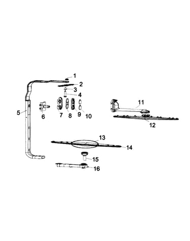 Spray arm assy