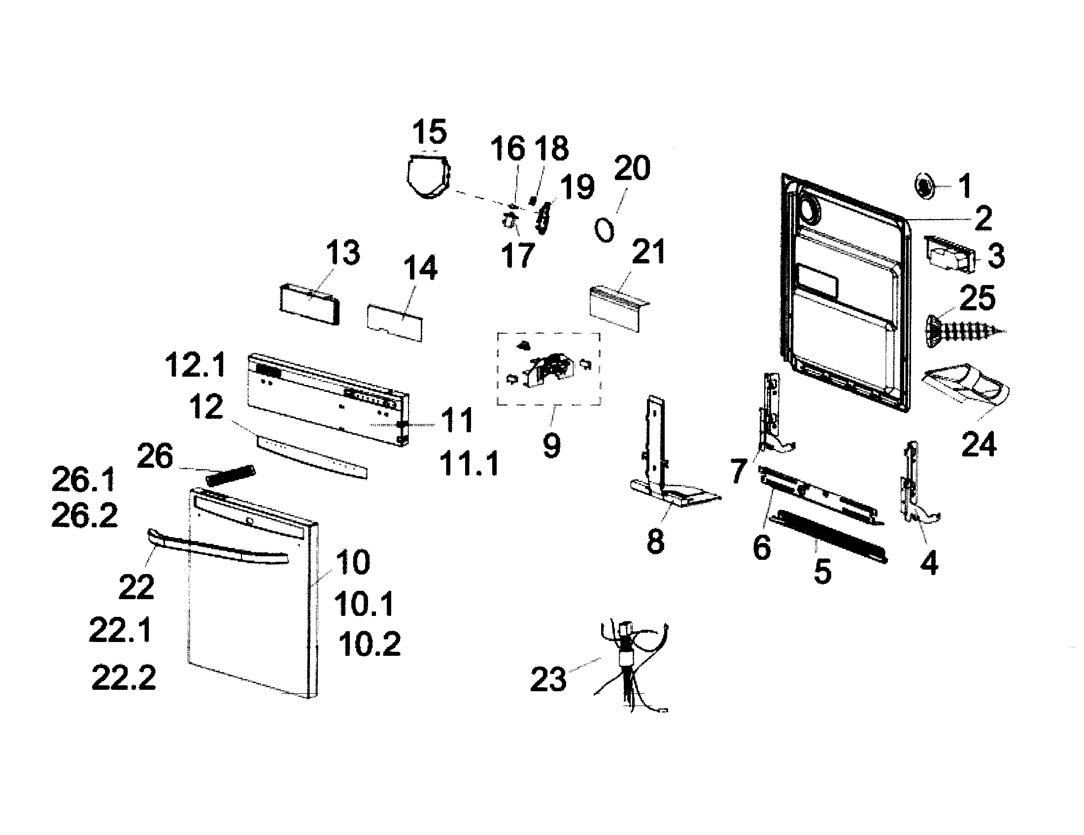 Door assy