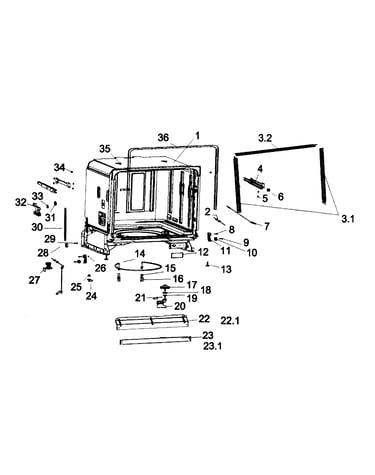 Cabinet assy