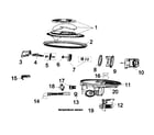 Haier DWL3525DBBB pump assy diagram