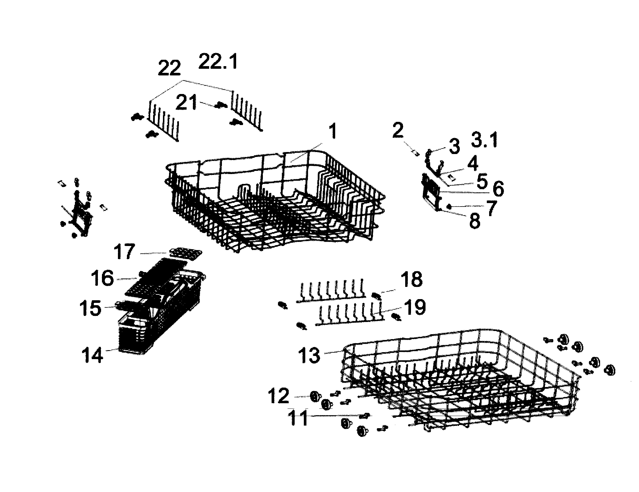 Rack assy