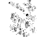 Hoover U9125-900 vacuum parts diagram