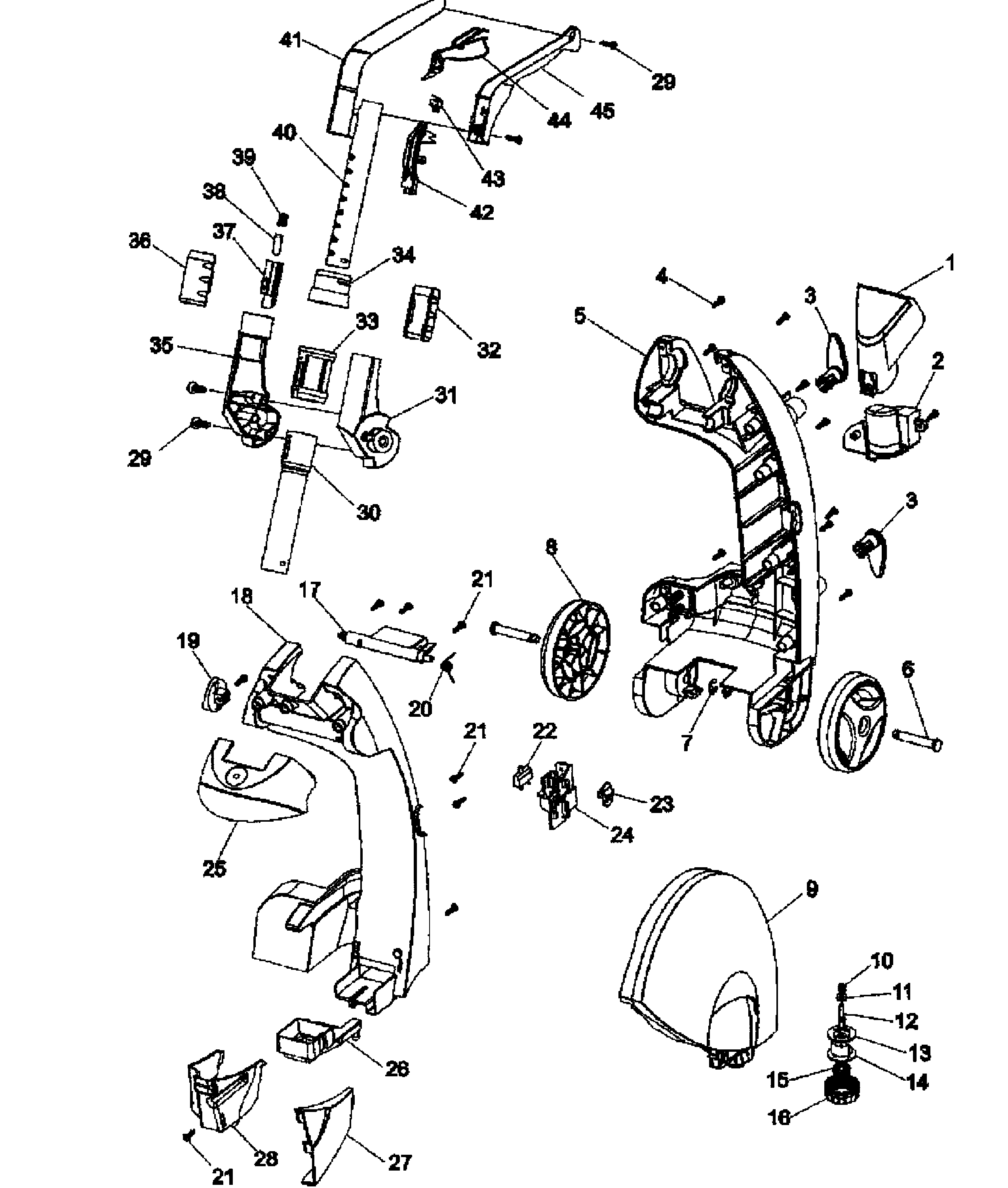 Handle assy