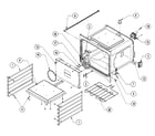 Dacor DO230 upper oven diagram