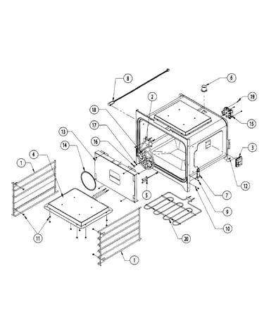 Upper oven