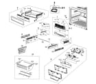 Samsung RF26XAERS/XAA-00 freezer diagram