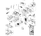 Samsung RF26XAERS/XAA-00 refrigerator diagram