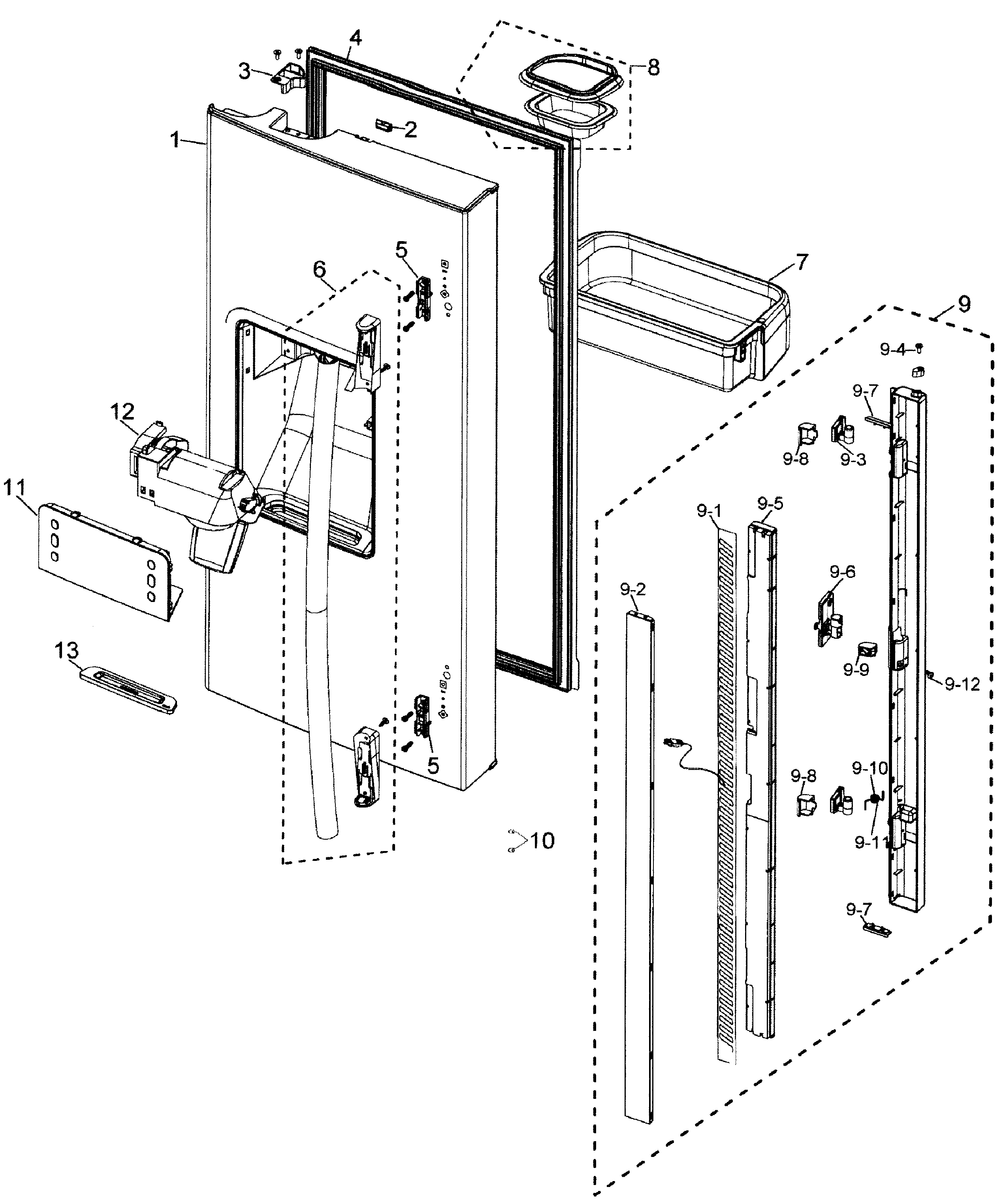 Left door