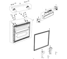 Samsung RF26XAEWP/XAA-00 freezer door diagram