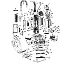 Hoover U5760-900 vacuum diagram