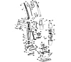 Hoover H2510 vacuum diagram