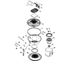 Hoover S3345 main body diagram