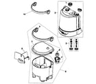 Hoover FH50039 water tank diagram