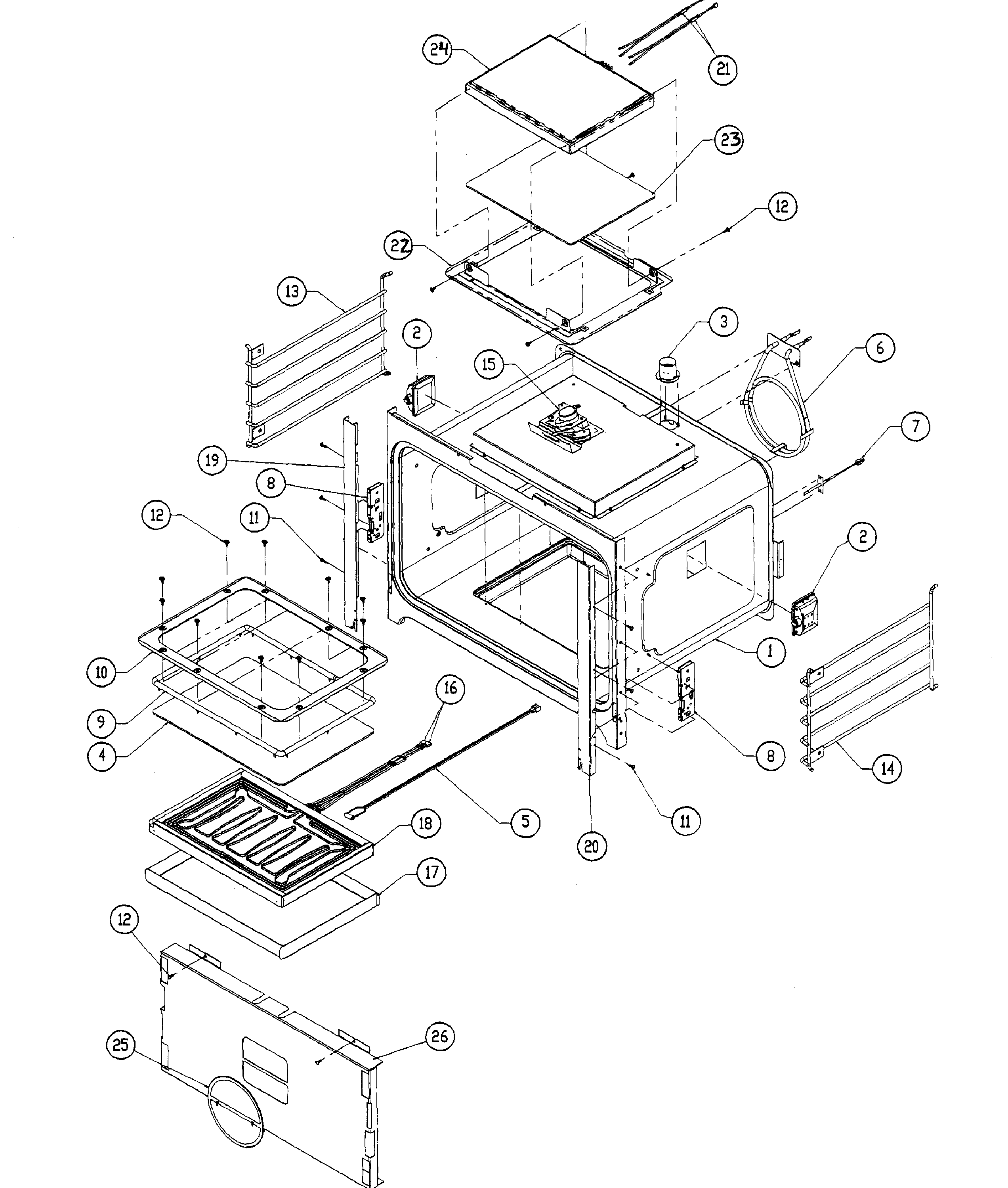 Oven assy