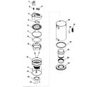 Hoover UH70005B cyclone diagram