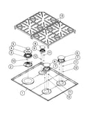 Upper cooktop