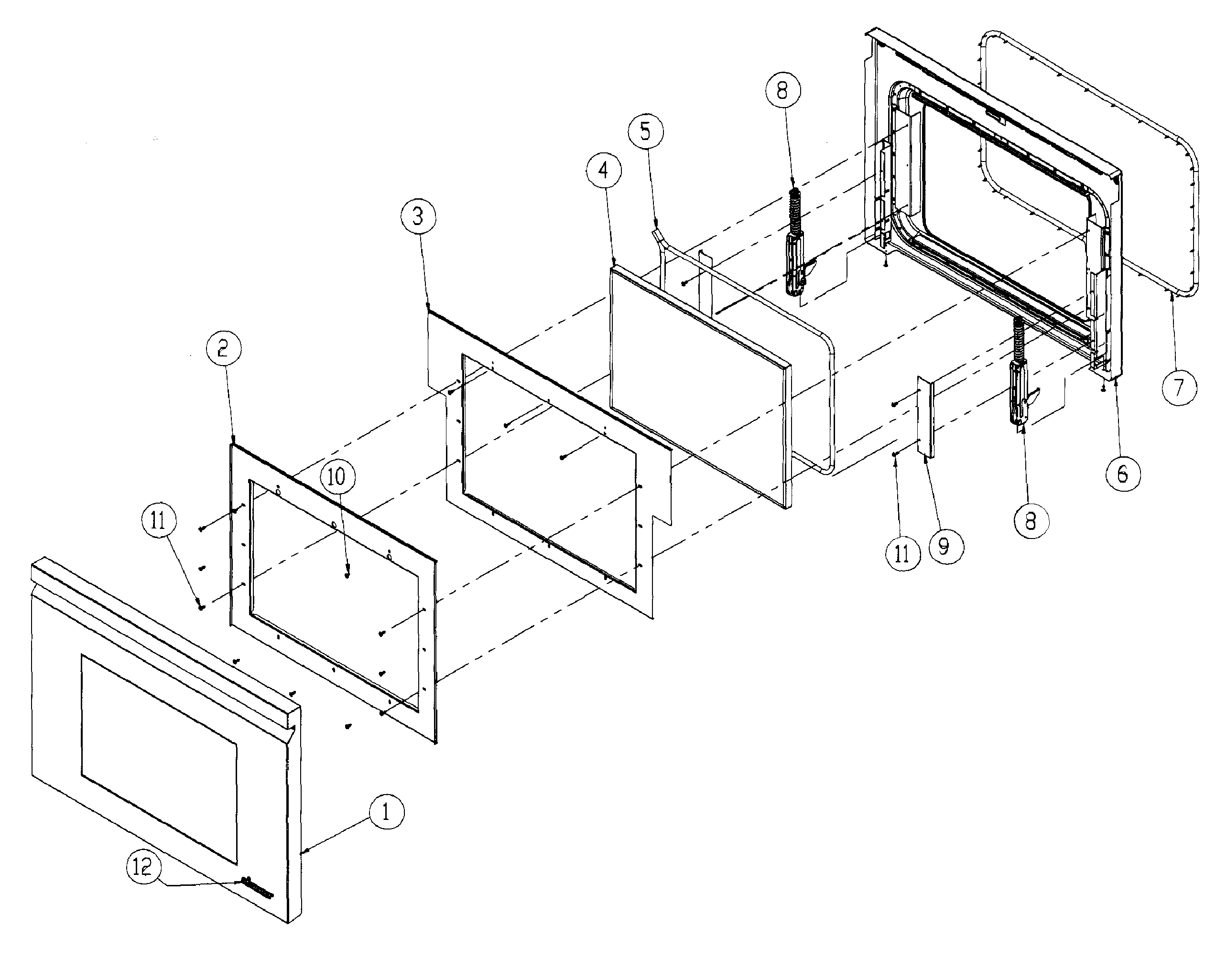 Door assy