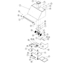 Dacor EH3618SCH range hood diagram