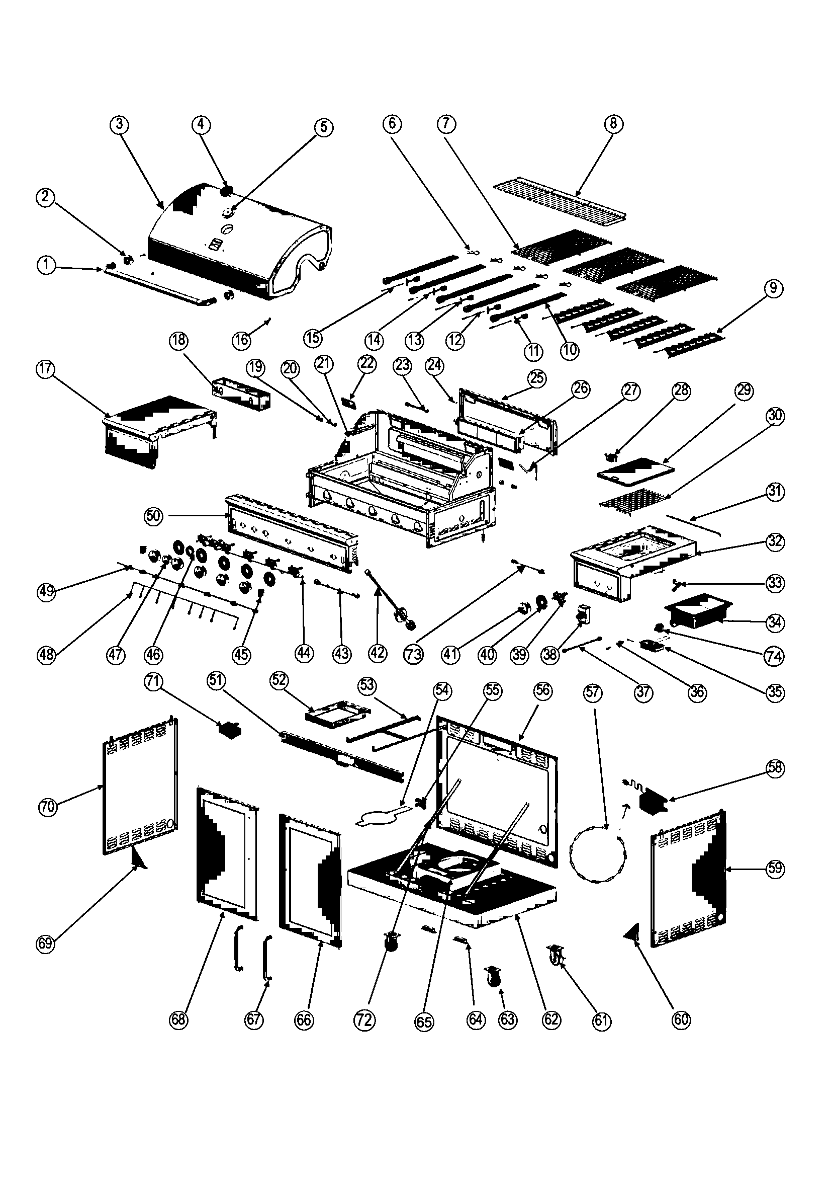 Gas grill