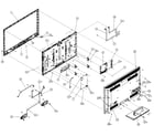 Vizio E470VL cabinet parts diagram
