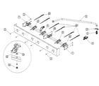 Dacor EG366SCHLP manifold diagram