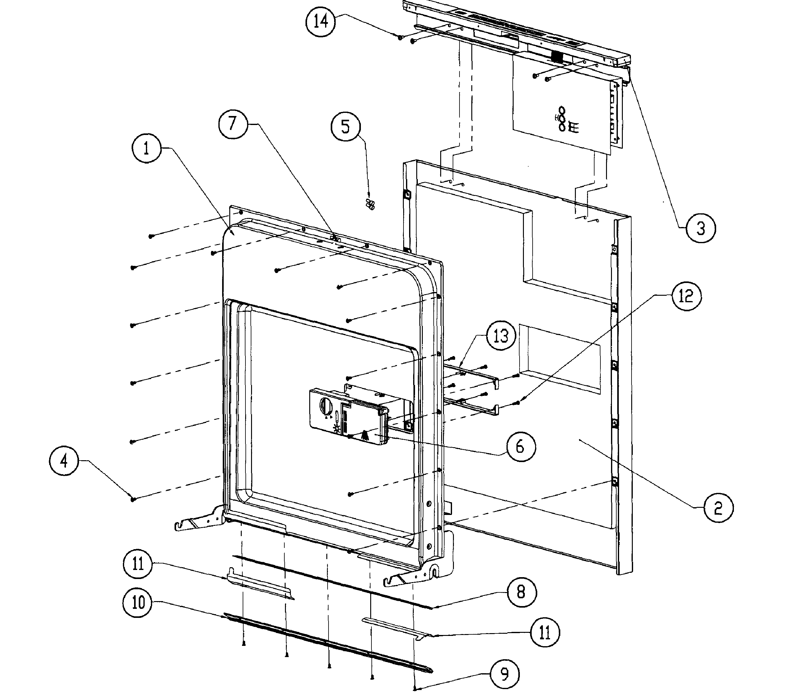 Door assy