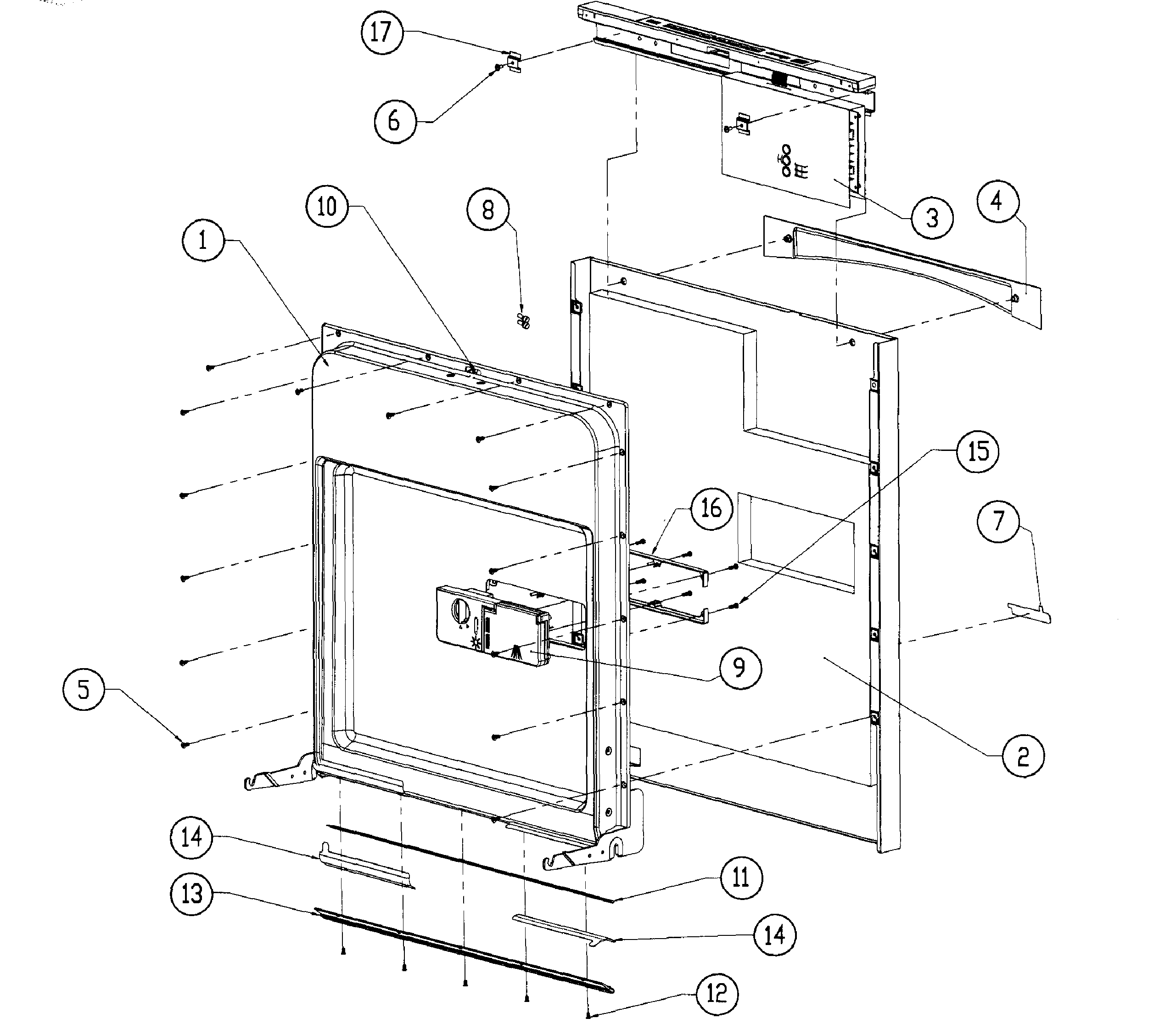 Door assy