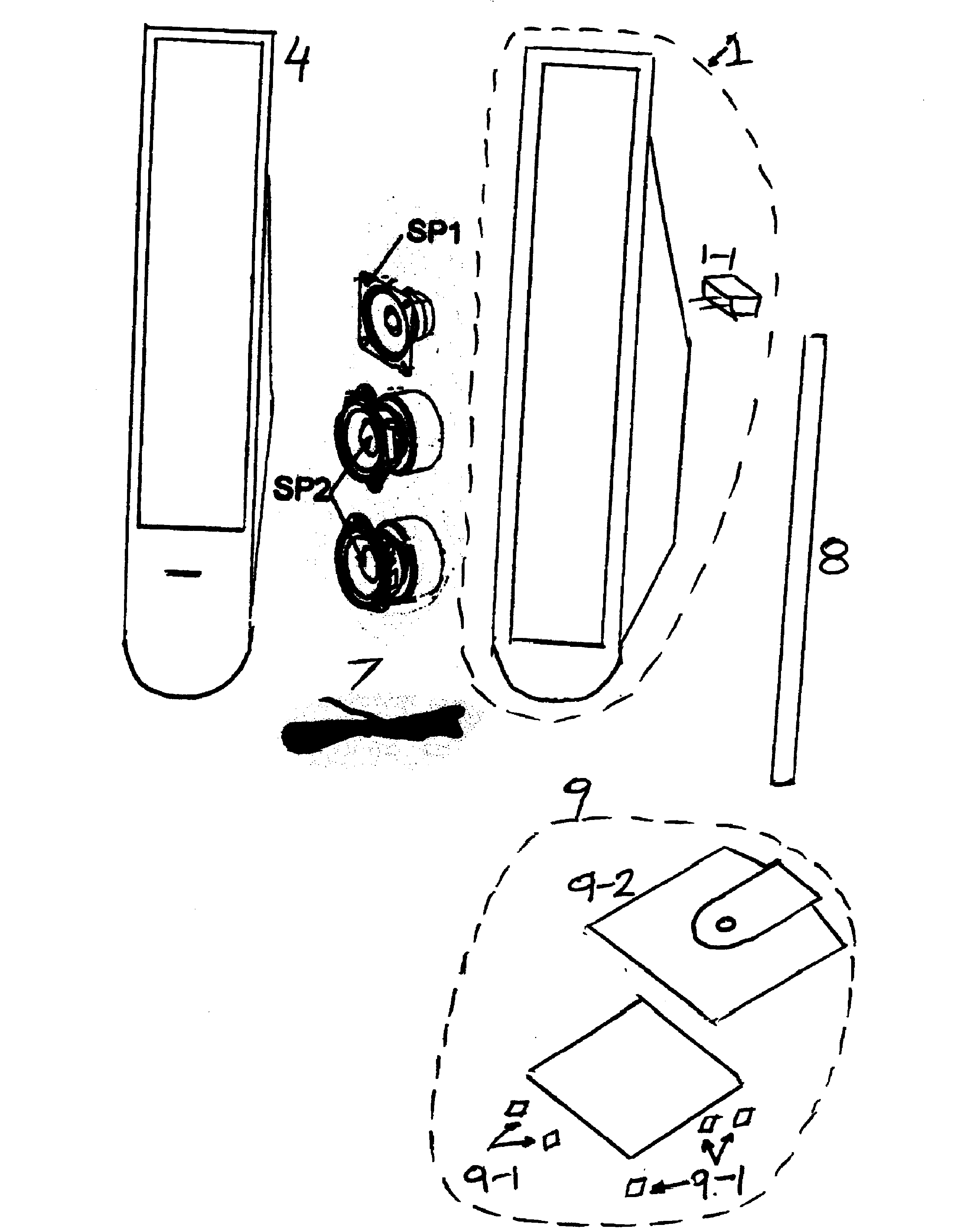 Tall speakers
