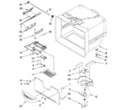 Dacor EF36BNFSS freezer liner diagram